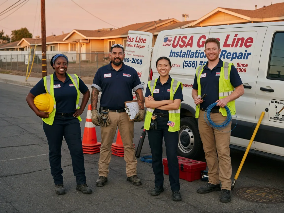 Gas Line Installation company in Sims, NC